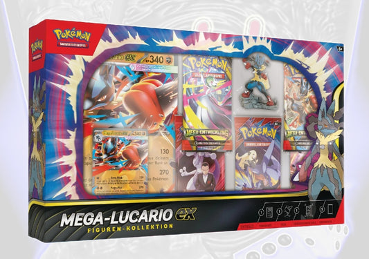 Pokémon Lucario ex Figuren-Kollektion Box (DE) MEP