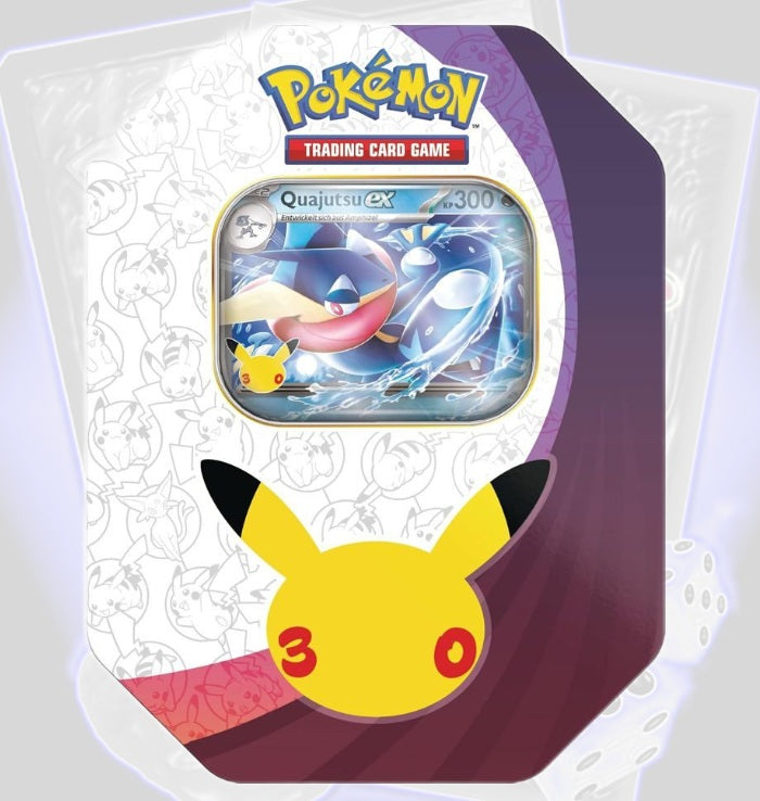 Pokemon 30 Jahre Quajutsu ex Tin Nacht 2026 (DE) 30C