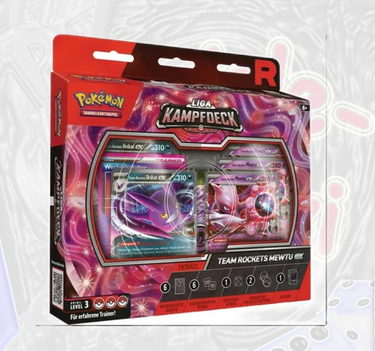 Pokémon Team Rockets Mewtu ex Liga-Kampfdeck (DE) DRI