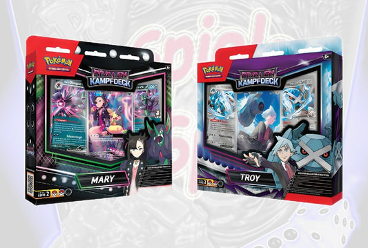 Pokémon Rivalen Kampfdeck Mary oder Troy sortiert (DE) DRI SVP