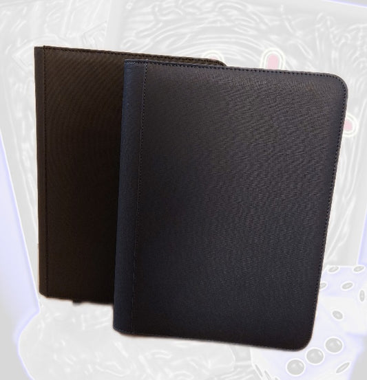 Premium Binder 9er Pocket 20 Seiten Sammelordner 360 Karten mit Zipper versch. Farben
