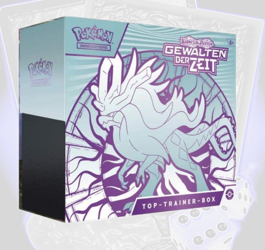 Pokémon Gewalten der Zeit Top-Trainer Box Winewoge Promo Flatterhaar TTB (DE) KP05