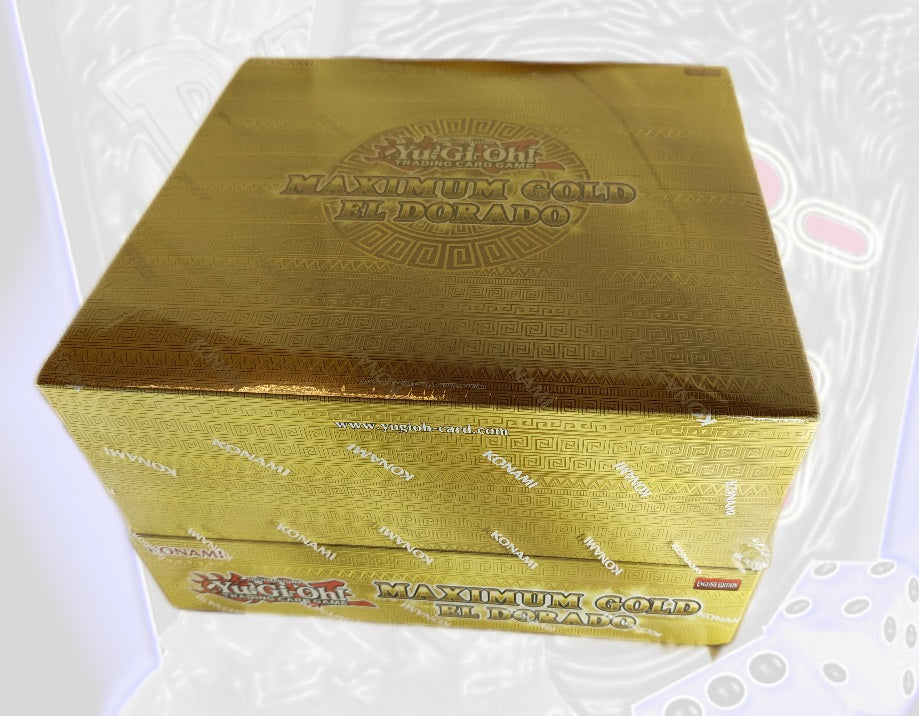 el dorado booster box Yu-Gi-Oh! Maximum Gold El Dorado Booster Box/Blister (EN) – Spiele-Spezi