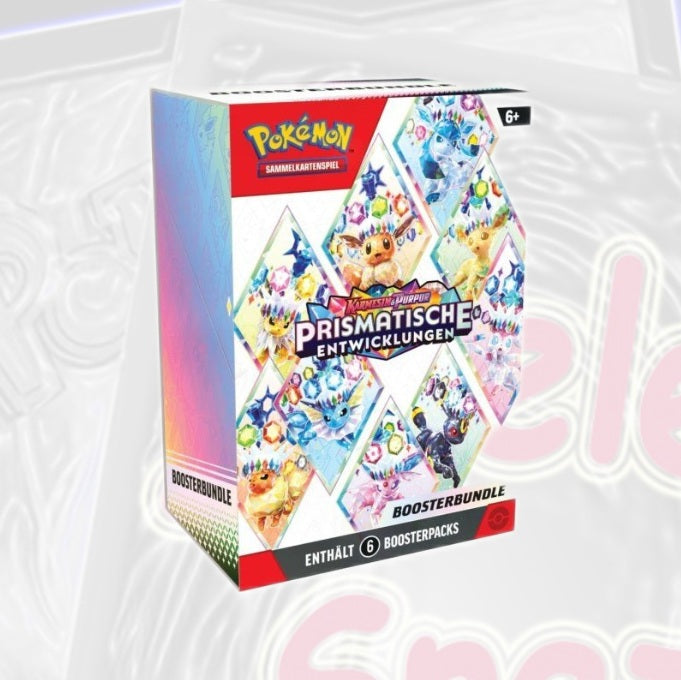 Pokémon prismatische Entwicklungen Booster Bundle KP08.5 (DE) PRE