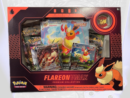Pokémon Flareon VMAX Premium Collection (EN) EU Version SWSH