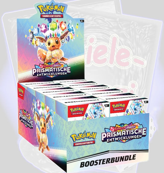 Pokémon prismatische Entwicklungen Booster Bundle KP08.5 (DE) PRE (Kopie)