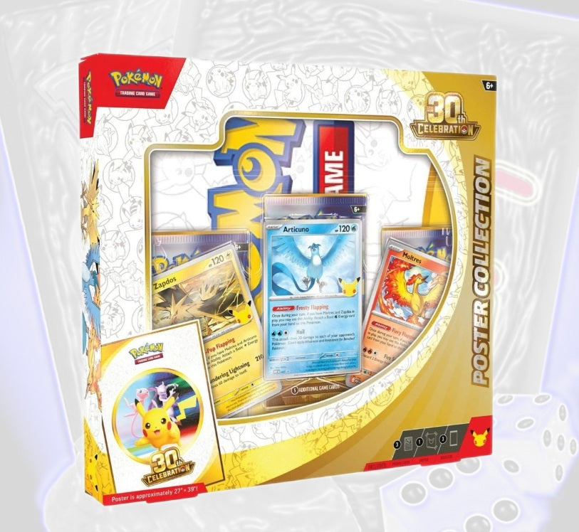 Pokémon 30 Jahre Anniversary Poster Kollektion (DE) 30C