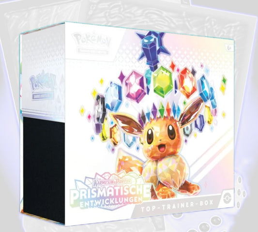 Pokémon Prismatische Entwicklungen Top-Trainer Box TTB (DE) KP08.5